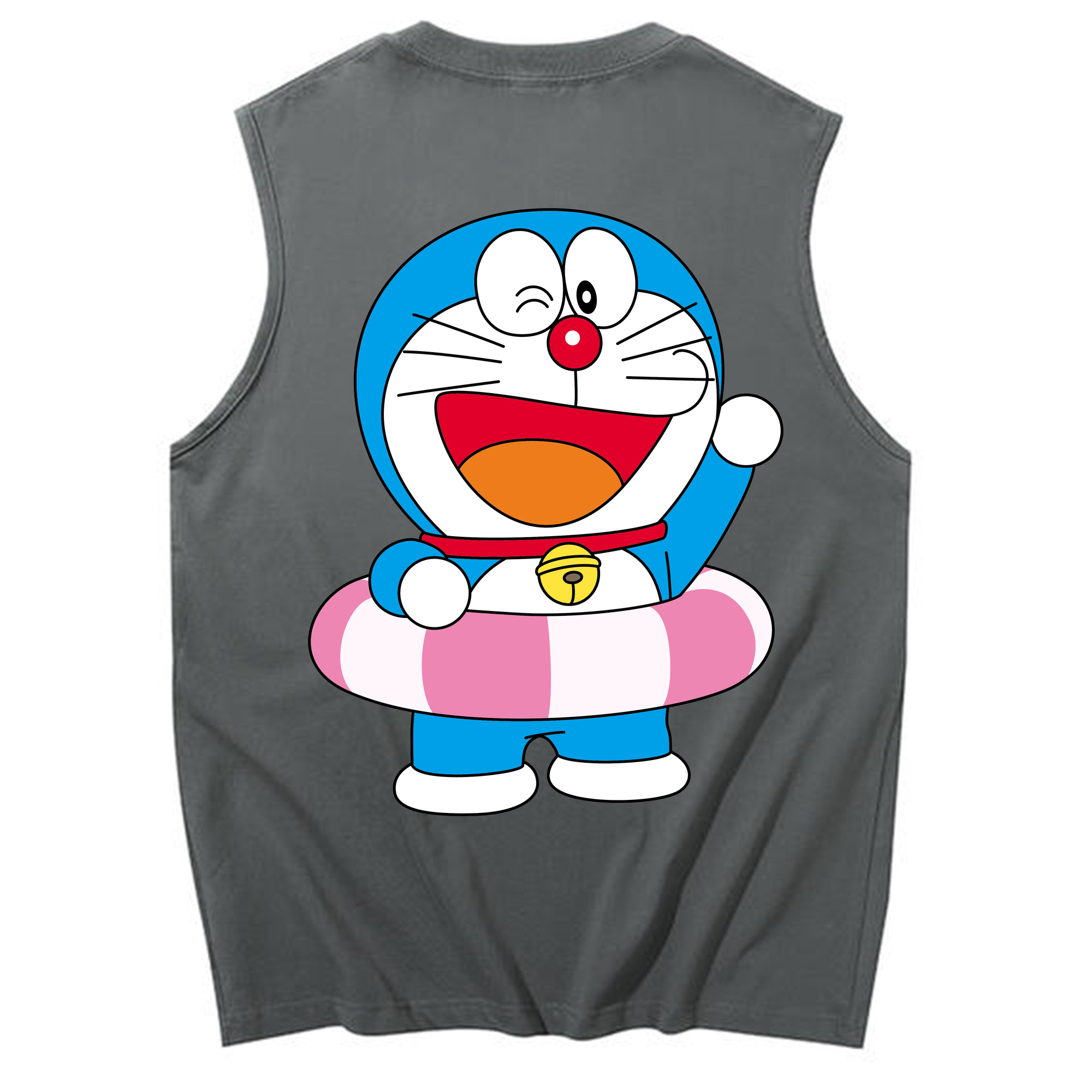 （画像用） ドラえもん Doraemon コットン100％タンクトップ（背面プリント）